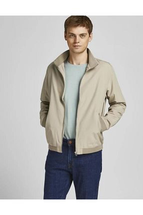 کاپشن بژ مردانه Straight Jack & Jones - کد 887720037