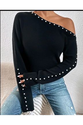 بلوز مشکی زنانه ساده PAYZMOOD - کد 887723997