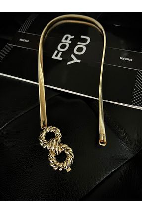 کمربند طلائی زنانه زنجیر Fiori - کد 887716852