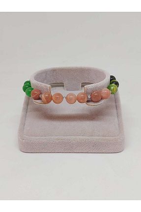 دستبند جواهر رنگی زنانه سنگ طبیعی Yasamtohumu - کد 899049048