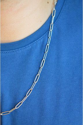 گردنبند جواهر مردانه استیل ضد زنگ Sacce Scarves&Accessories - کد 851078797