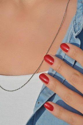 گردنبند استیل ( فولاد ) رنگی زنانه استیل ضد زنگ Sacce Scarves&Accessories - کد 225969848