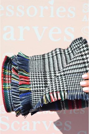 روسری رنگی پنبه ای Sacce Scarves&Accessories - کد 300080767