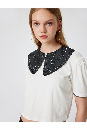 تیشرت نباتی زنانه رگولار Koton - کد 846181342