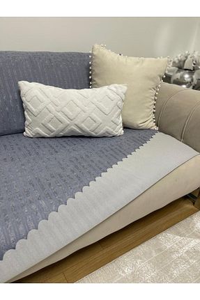 کاور مبل طوسی مخمل x1marka - کد 888175499