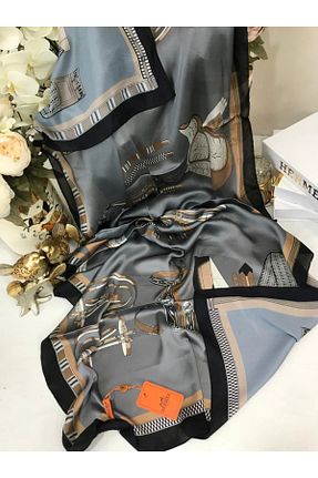 شال طوسی زنانه Oxygen Scarfs - کد 887847955