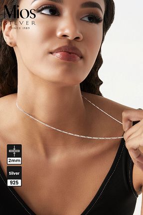گردنبند نقره زنانه 925 عیار Mios Silver - کد 890174433