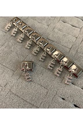 دستبند استیل (فولاد) متالیک استیل (فولاد) kubotique - کد 888742596