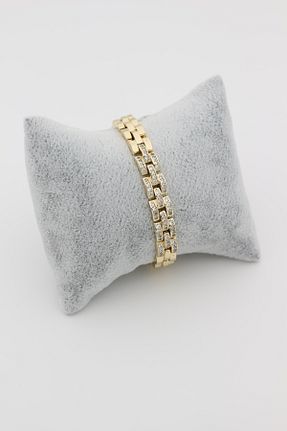 دستبند استیل (فولاد) زرد زنانه استیل ضد زنگ XUPING JEWELRY - کد 815676871