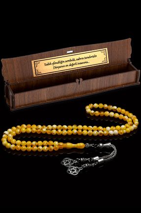 تسبیح نباتی کهربا OTTOTESBİH - کد 887973807