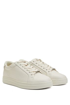 کفش اسنیکر بژ مردانه بند دار Jimmy Choo - کد 887989770