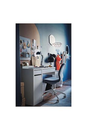 میز تحریر سفید 75 سانتی متر IKEA - کد 782020012