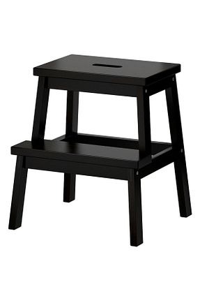 چهارپایه مشکی IKEA - کد 741575073