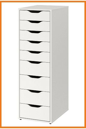 کیسون سفید 36 سانتی متر Alony Home - کد 334634317