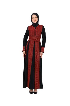 لباس قرمز زنانه بافتنی Zaytoon - کد 815871117
