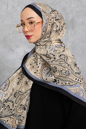 شال رنگی زنانه پنبه ای m moon scarf - کد 888015150