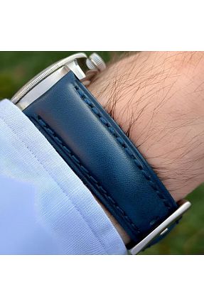 بند ساعت مچی سرمه ای onlinekordon - کد 846755159