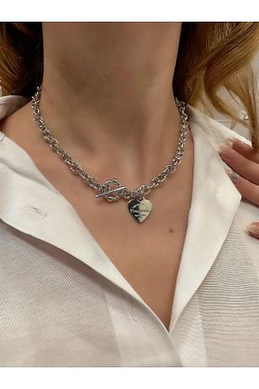 گردنبند جواهر طوسی زنانه Jerie - کد 888117635