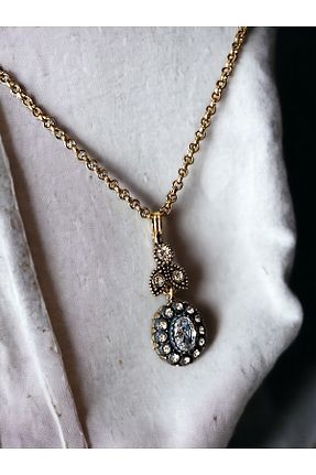 گردنبند جواهر سفید زنانه زیرکن FAYRA ACCESSORIES - کد 823559401