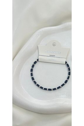 دستبند جواهر مشکی زنانه روکش طلا MEVATECH - کد 888121433