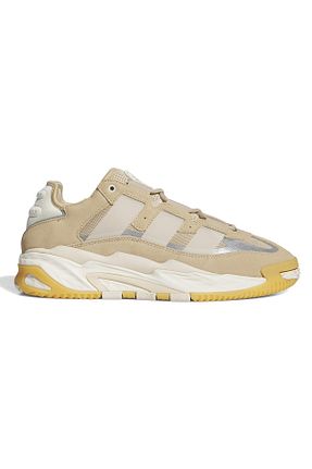 کفش اسنیکر بژ مردانه بند دار adidas - کد 888591064