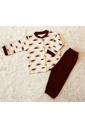 بادی و سرهمی نوزادی زرد بچه گانه پارچه anne dokunuşu gibi KUZUM BEBE - کد 830517315