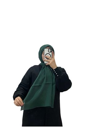 شال سبز زنانه پنبه پلی استر Emproyal - کد 888137632