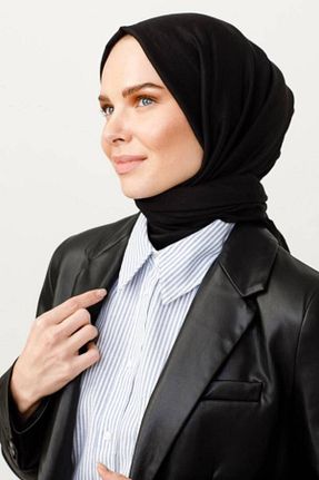شال مشکی زنانه پنبه ای VALORSCARF - کد 246793914