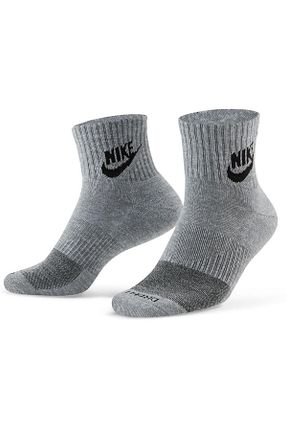 جوراب اسپرت طوسی زنانه پلی استر Nike - کد 888137305