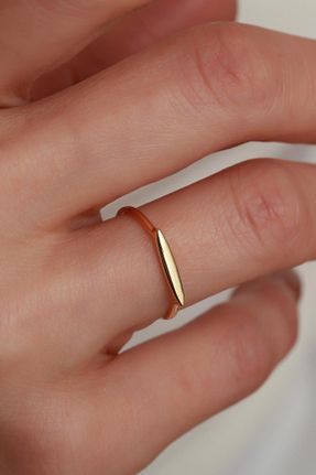 انگشتر طلا زرد زنانه 14 عیار Bayar Gold - کد 285695657