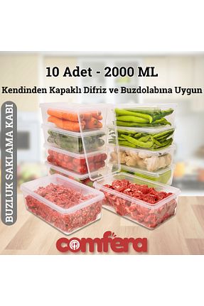 ظرف نگهداری سفید پلاستیک BAGER MARKET - کد 887552525
