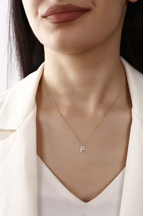 گردنبند نقره زرد زنانه 925 عیار lifestyle silver - کد 888146214