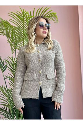 رویه قهوه ای زنانه پشمی Butik - کد 888152342