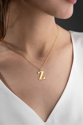 گردنبند نقره طلائی زنانه 925 عیار Vetro Silver - کد 469597427