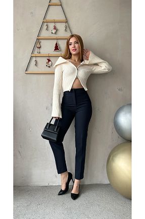 شلوار سرمه ای زنانه پارچه Angel Mia - کد 776734388