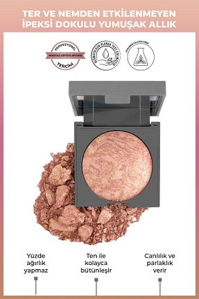 رژگونه قهوه ای Işıltılı Alix Avien - کد 87956896