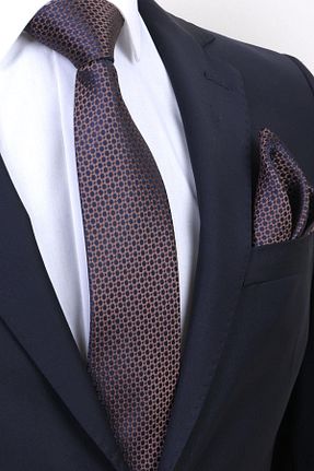 کراوات قهوه ای مردانه استاندارد Esgue - کد 888169730