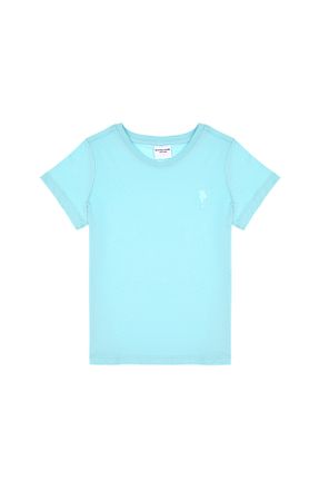 تیشرت فیروزه ای بچه گانه رگولار U.S. Polo Assn. - کد 888171219