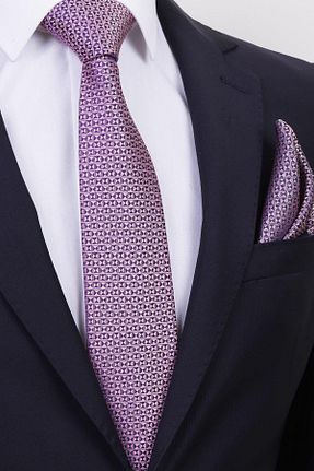 کراوات صورتی مردانه استاندارد Esgue - کد 888169811