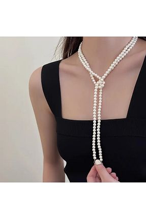 گردنبند مروارید سفید Lovisa - کد 887635633