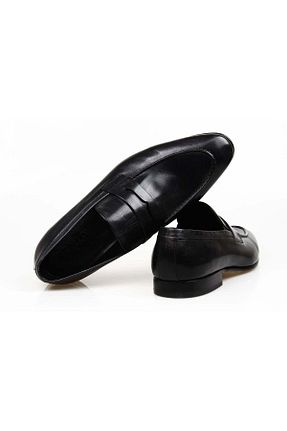 کفش کلاسیک مشکی مردانه پاشنه کوتاه (1 - 4 سانتی متر) Butik - کد 888175502