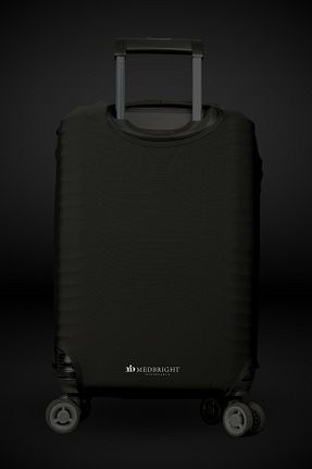 کاور چمدان مشکی ابعاد بزرگ MEDBRIGHT - کد 824324124
