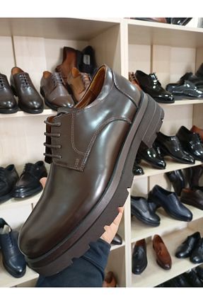 کفش کژوال قهوه ای مردانه چرم خالص Regolamen shoes - کد 888179455