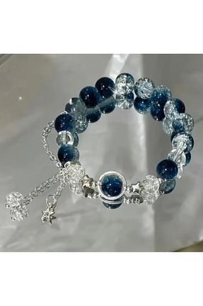 دستبند جواهر آبی زنانه منجق LAYDA LARA ACCESSORY - کد 888188271