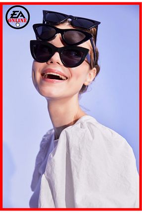 عینک آفتابی مشکی زنانه 50 EsraStore - کد 888192470