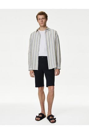 پیراهن آبی مردانه رگولار Marks & Spencer - کد 851505629