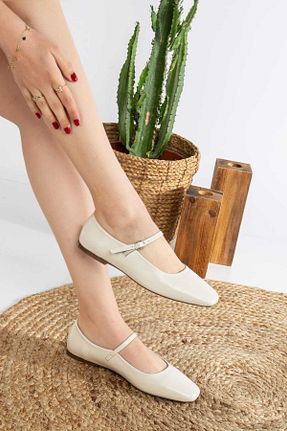 بابت بژ زنانه چرم خالص portofinooshoes - کد 888213888