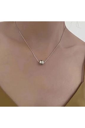 گردنبند استیل ( فولاد ) متالیک زنانه استیل (فولاد) Minnoş Dükkan - کد 888232077