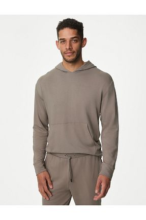 بالاتنه راحتی قهوه ای مردانه پنبه ای Marks & Spencer - کد 834449202