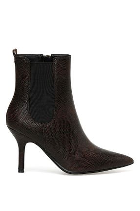 بوت / نیم بوت قهوه ای زنانه چرم مصنوعی Nine West - کد 649959522